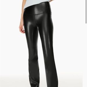 NWT Daria Flare Leather Pant
